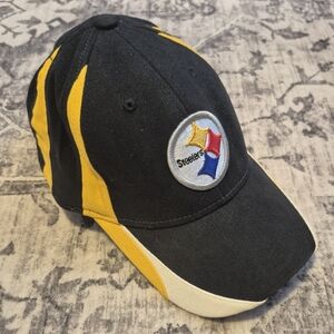 Steelers NFL Black And Yellow Cap